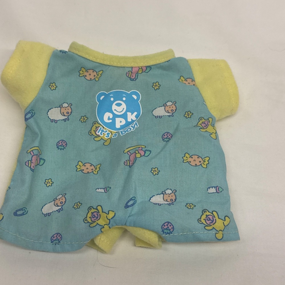 Cabbage Patch Kids Baby Doll Boys Romper "It's a Boy" Outfit Clothes Only